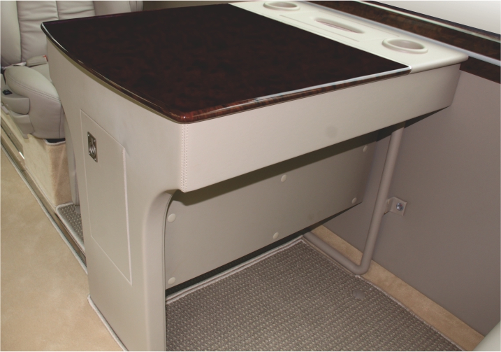 豪华双面桃木办公桌（短版）