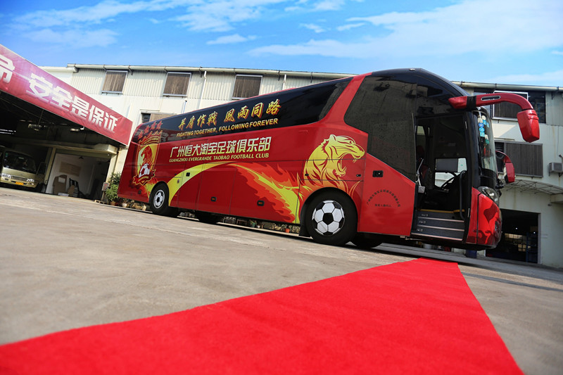 恒大球员专属座驾